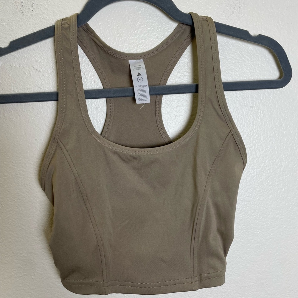 Balance Athletica Corset style sports bra tank